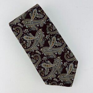 Buckingham Paisley Necktie Tie